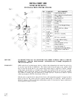 Предварительный просмотр 2 страницы DEMA 5800V-RB Installation Instructions