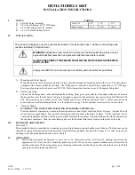 Предварительный просмотр 1 страницы DEMA 606T Installation Instructions Manual