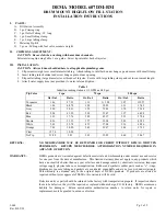 DEMA 607DM-BM Installation Instructions preview