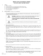 Preview for 1 page of DEMA 651AG Installation Instructions