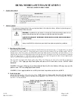 DEMA 692T FOAM STATION I Installation Instruction preview