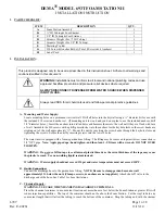 DEMA 693T FOAM STATION II Installation Instruction preview