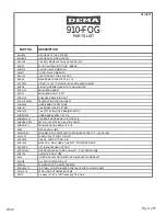 Предварительный просмотр 4 страницы DEMA 910-FOG Owner'S Manual