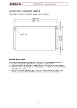 Preview for 36 page of DEMA CPM 311 User Manual