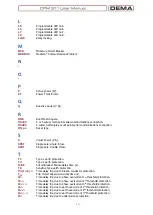 Preview for 211 page of DEMA CPM 311 User Manual