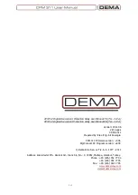 Preview for 213 page of DEMA CPM 311 User Manual