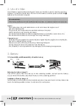 Preview for 30 page of DEMA E-Silence 2021 Operation And Maintenance Manual