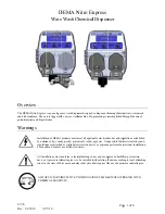 DEMA NITRO EXPRESS Manual предпросмотр