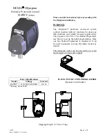 DEMA Olympian O-PDV Installation Instructions preview