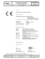 Preview for 40 page of DEMAG DRC-10 Operating Instructions Manual