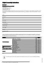 Preview for 2 page of DEMAG DRF 200 Assembly Instructions Manual