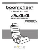 Demco BOOMCHAIR Owner'S Manual preview