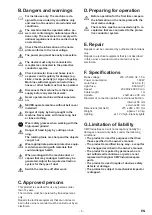 Предварительный просмотр 15 страницы Demco E96-230 Instruction Manual