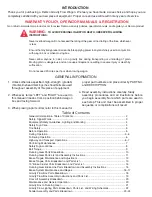 Preview for 2 page of Demco Gravity Flow 550 User Manual