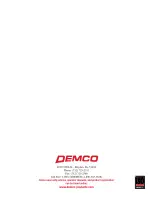 Preview for 28 page of Demco HCM Operator'S Manual