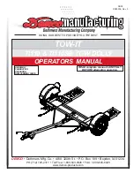 Предварительный просмотр 1 страницы Demco TI110 TOW DOLLY Operator'S Manual