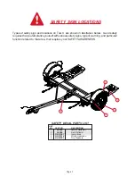 Preview for 3 page of Demco TI110 TOW DOLLY Operator'S Manual