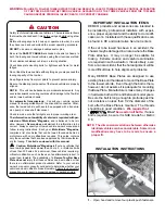 Preview for 2 page of Demco TP20111 Assembly Operation Replacement Parts