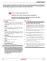 Preview for 17 page of Demco TRUSS-T BOOM 21 Operator'S Manual