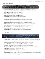 Предварительный просмотр 3 страницы Demeter Amplification HBP-1-800D User Manual