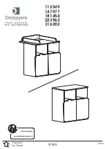 Preview for 1 page of Demeyere 112549 Assembly Instructions Manual