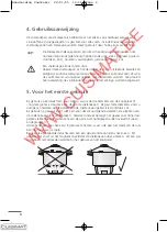 Предварительный просмотр 6 страницы Demeyere BELGIUM Instruction Manual