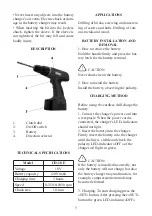 Preview for 5 page of Demix Zenit Powertools CD-18 E Instruction Manual