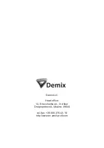 Предварительный просмотр 8 страницы Demix Zenit Powertools SEMI-PROFI Series Instruction Manual