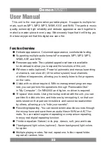 Preview for 33 page of Demon MM211 User Manual