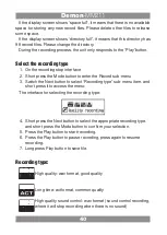Предварительный просмотр 40 страницы Demon MM211 User Manual
