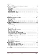 Предварительный просмотр 3 страницы Den-Sin C-110E User Manual & Spare Parts Manual