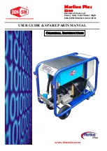 Den-Sin Merlion Plus E500 User Manual & Spare Parts Manual предпросмотр