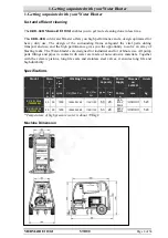 Preview for 5 page of Den-Sin MERMAID E1100-I User Manual & Spare Parts Manual