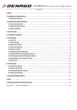 Preview for 2 page of DENAGO K5242 LCD User Manual