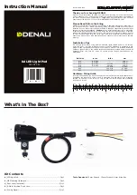 Denali D2 Instruction Manual preview