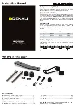 Denali HMT.07.11000 Instruction Manual preview