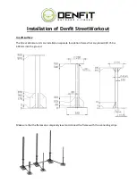 Preview for 1 page of Denfit StreetWorkout Installation Manual