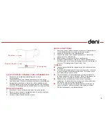 Preview for 7 page of Deni 15501 Instructions For Proper Use And Care Manual