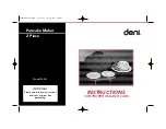 Deni 4882 Instructions For Proper Use And Care Manual предпросмотр