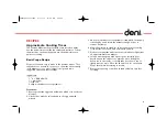 Preview for 5 page of Deni 4882 Instructions For Proper Use And Care Manual