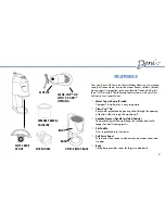 Предварительный просмотр 3 страницы Deni 5530 Instructions For Proper Use And Care Manual