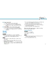 Preview for 6 page of Deni 5600 Use And Care Instructions Manual