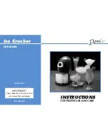 Deni 6100 Instructions For Proper Use And Care preview