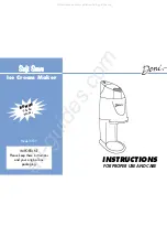 Preview for 1 page of Deni Soft Senve 5530 Instructions Manual