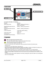 Preview for 8 page of Denios 160416W User Manual