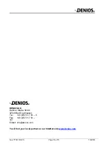 Preview for 16 page of Denios 160416W User Manual