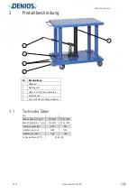 Preview for 7 page of Denios 180035W Operating Instructions Manual