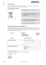 Preview for 40 page of Denios 180035W Operating Instructions Manual