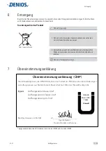 Preview for 17 page of Denios base-line 1 FA Operating Manual