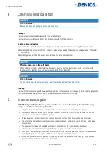 Preview for 34 page of Denios base-line 1 FA Operating Manual